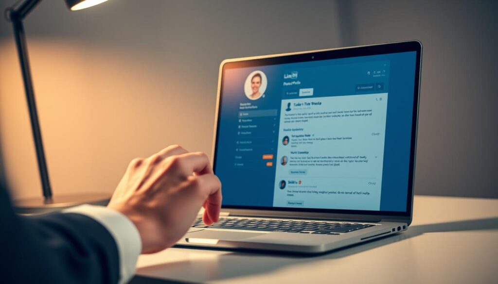 LinkedIn profile optimization
