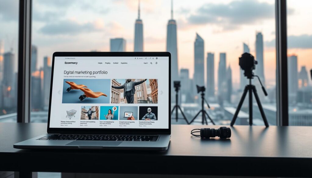 e-commerce digital marketing portfolio example