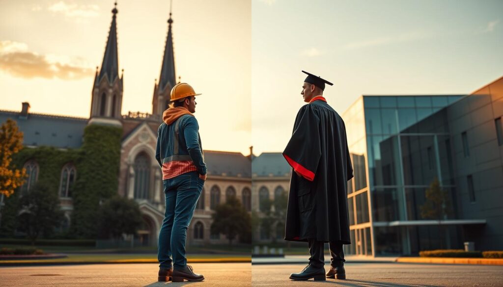 education investment comparison