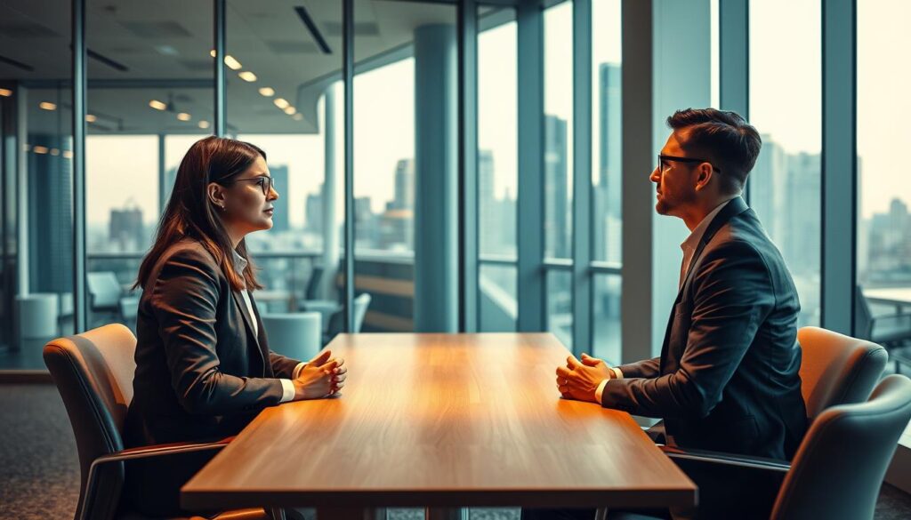 in-person interviews