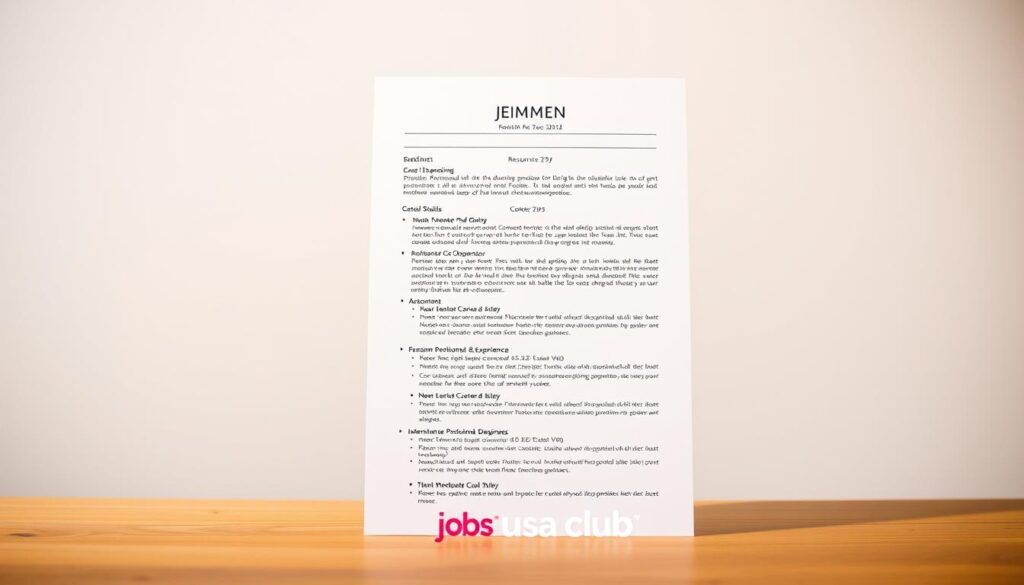 retail and food service resume example
