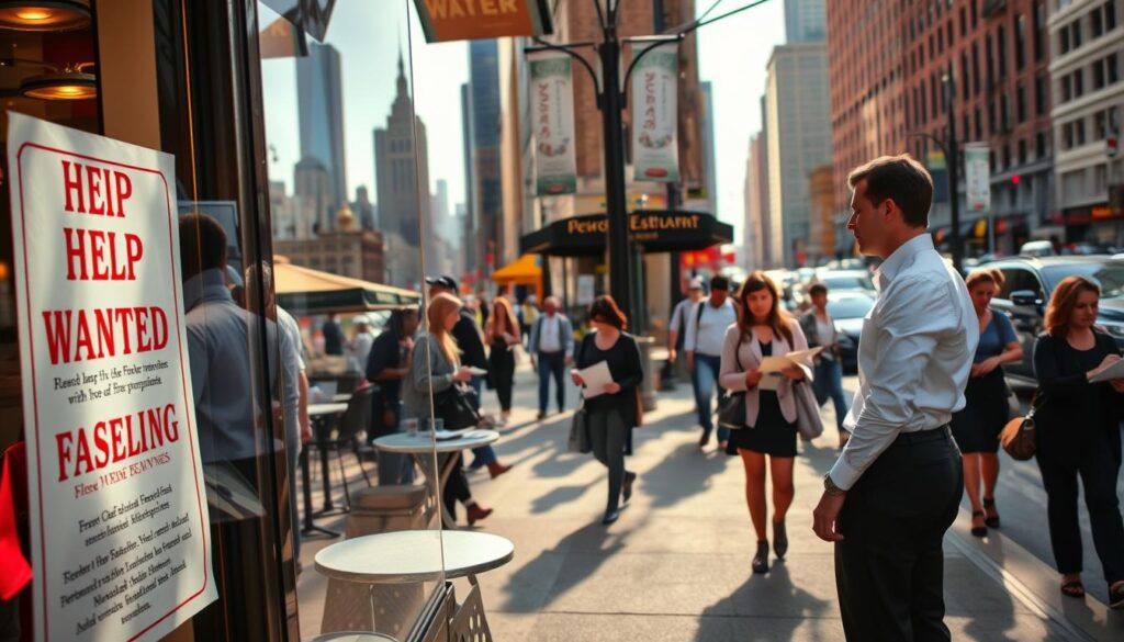 finding restaurant server jobs