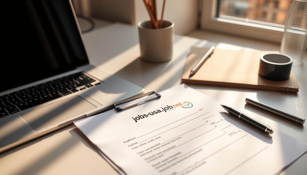 remote job application